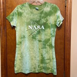 NASA U.S. Space & Rocket Center Tie Dye T-Shirt